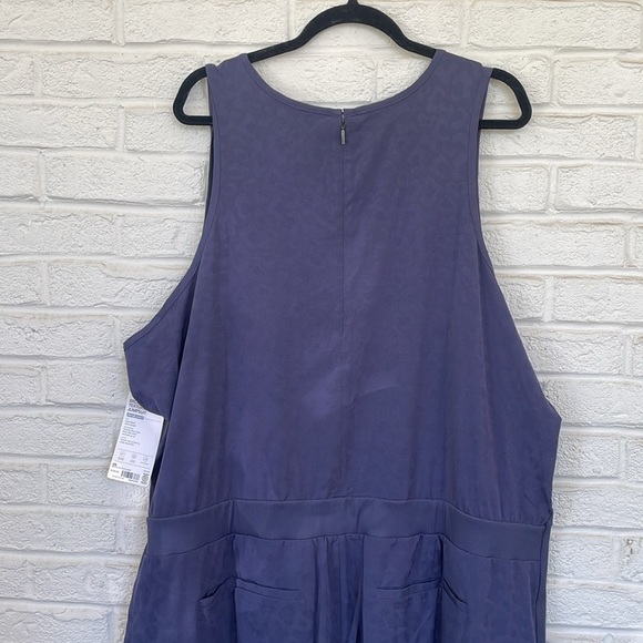 NWTAthleta Brooklyn Textured Jumpsuit Medieval Violet - Picture 8 of 11